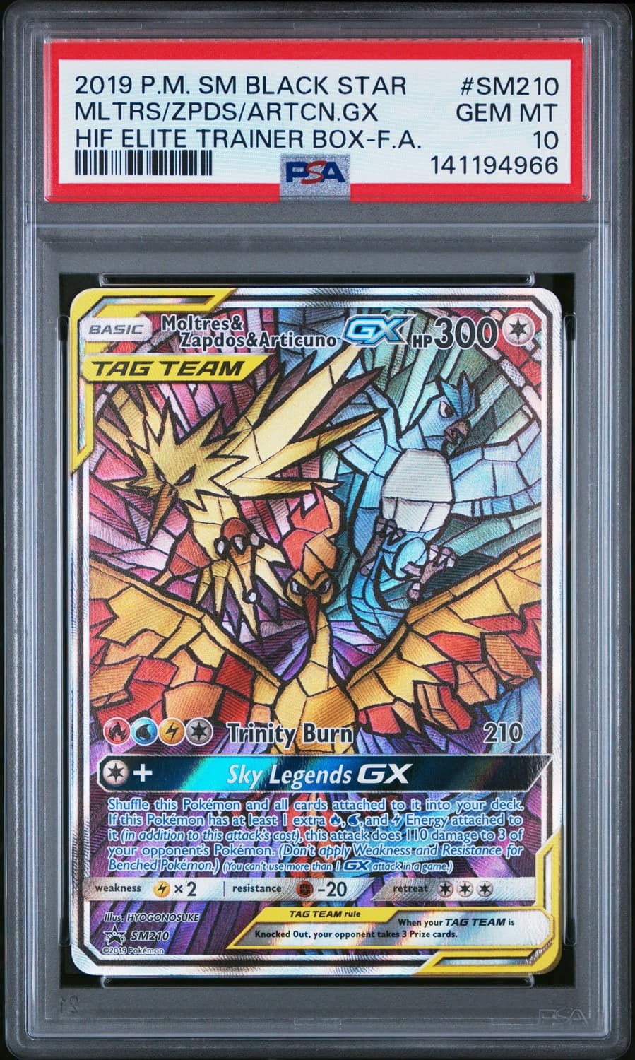Moltres & Zapdos & Articuno Gx