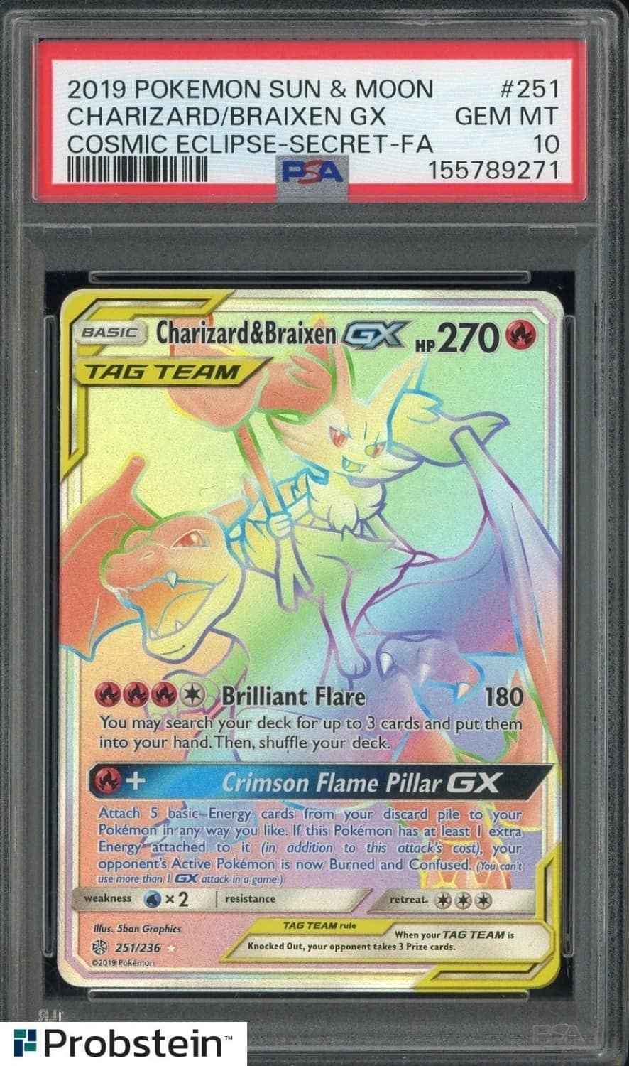Charizard/braixen Gx