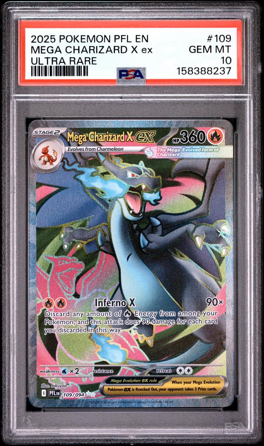 Mega Charizard X Ex