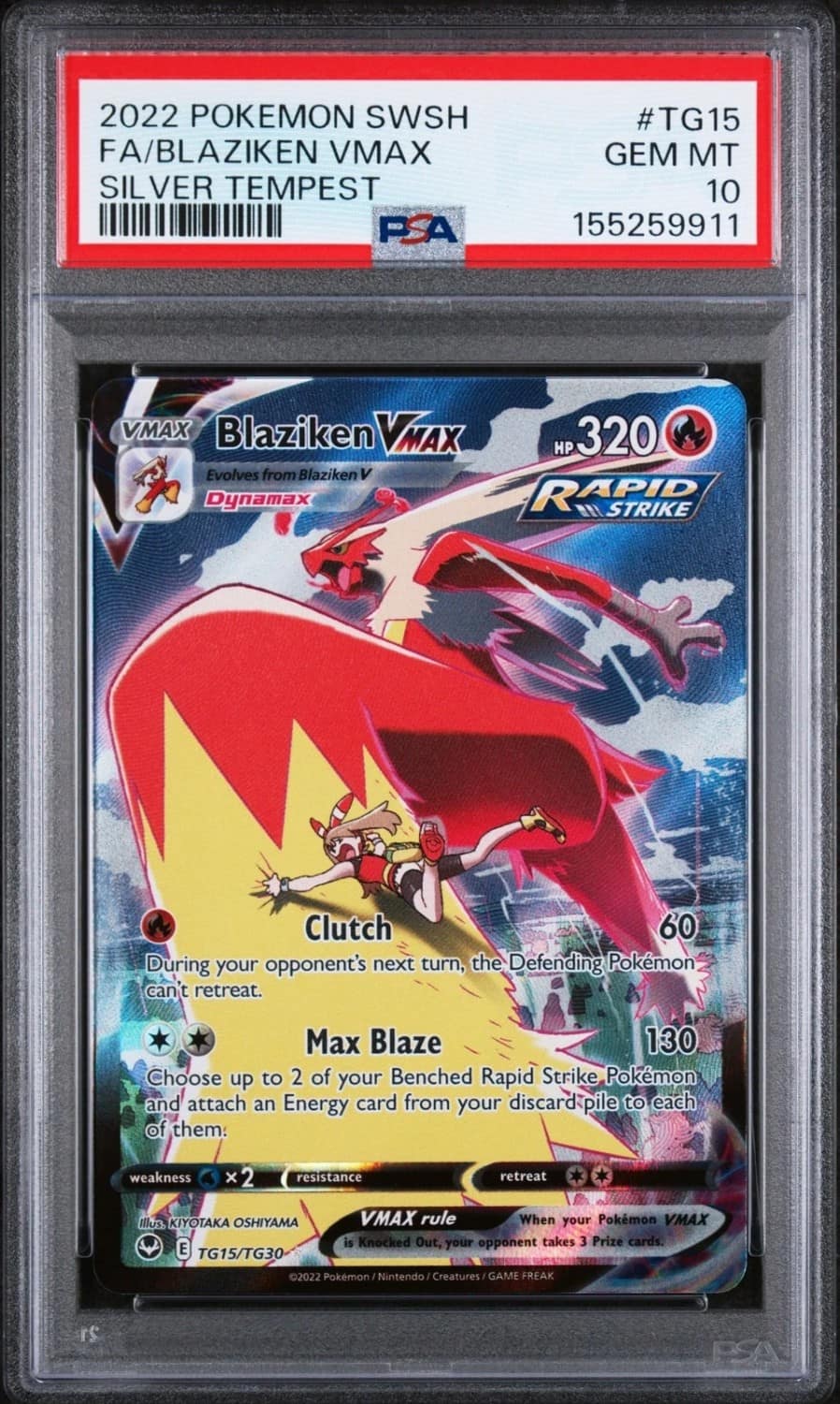 Blaziken Vmax