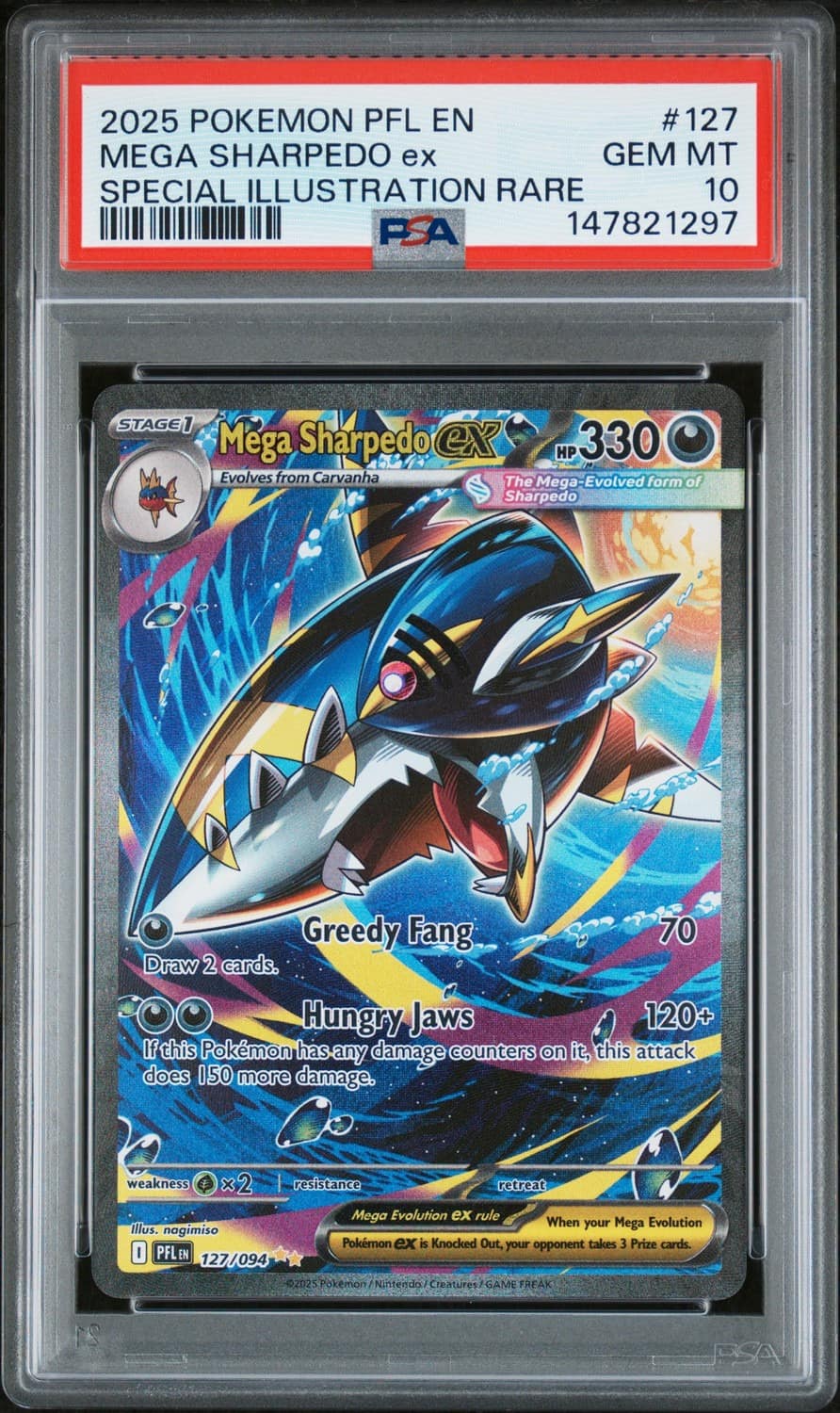 Mega Sharpedo Ex