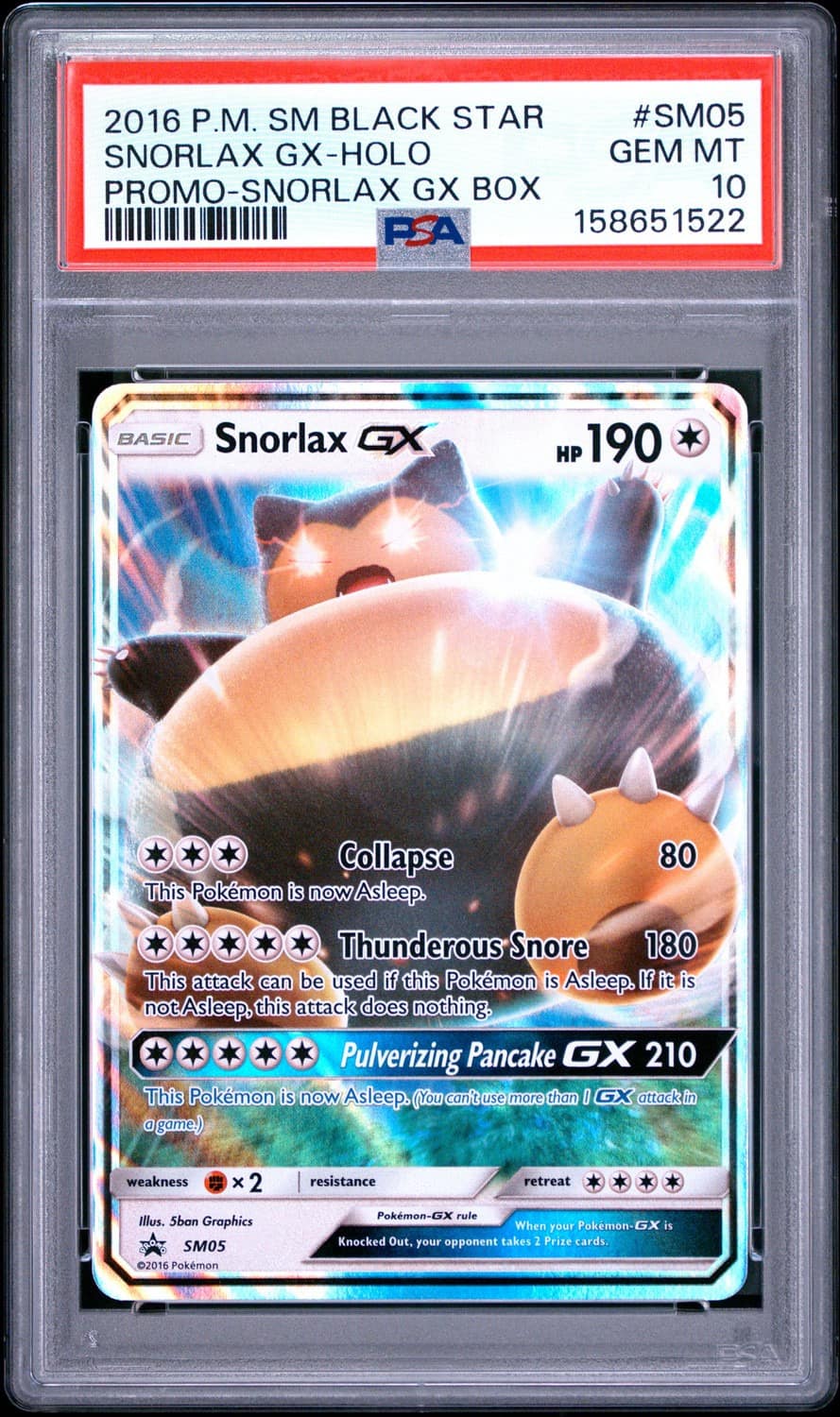 Snorlax Gx