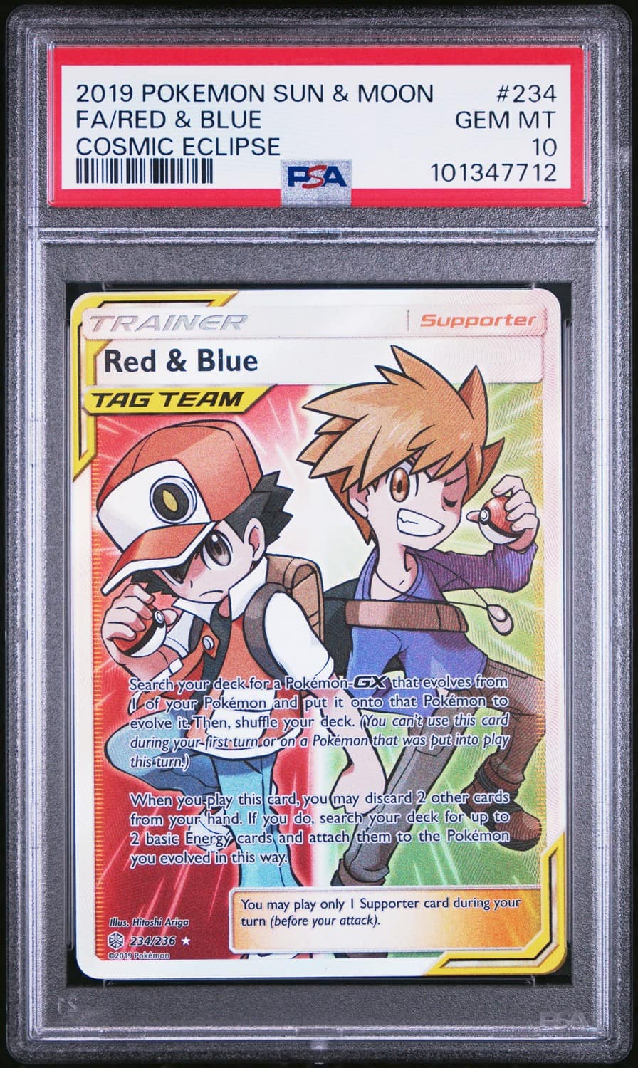 Red & Blue