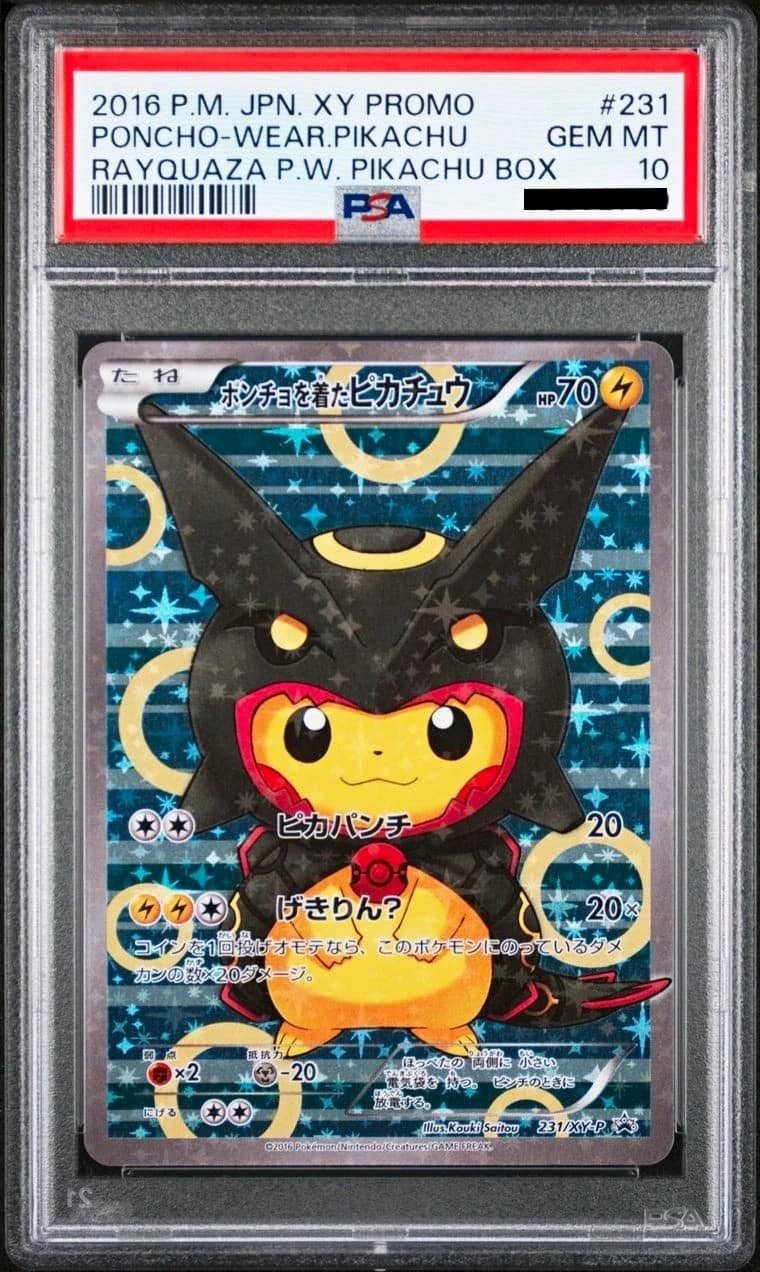 Poncho-Wearing Pikachu