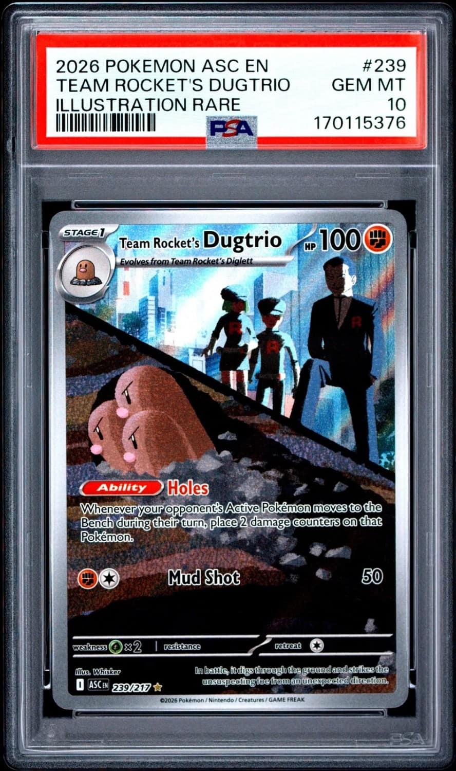 Team Rocket'S Dugtrio