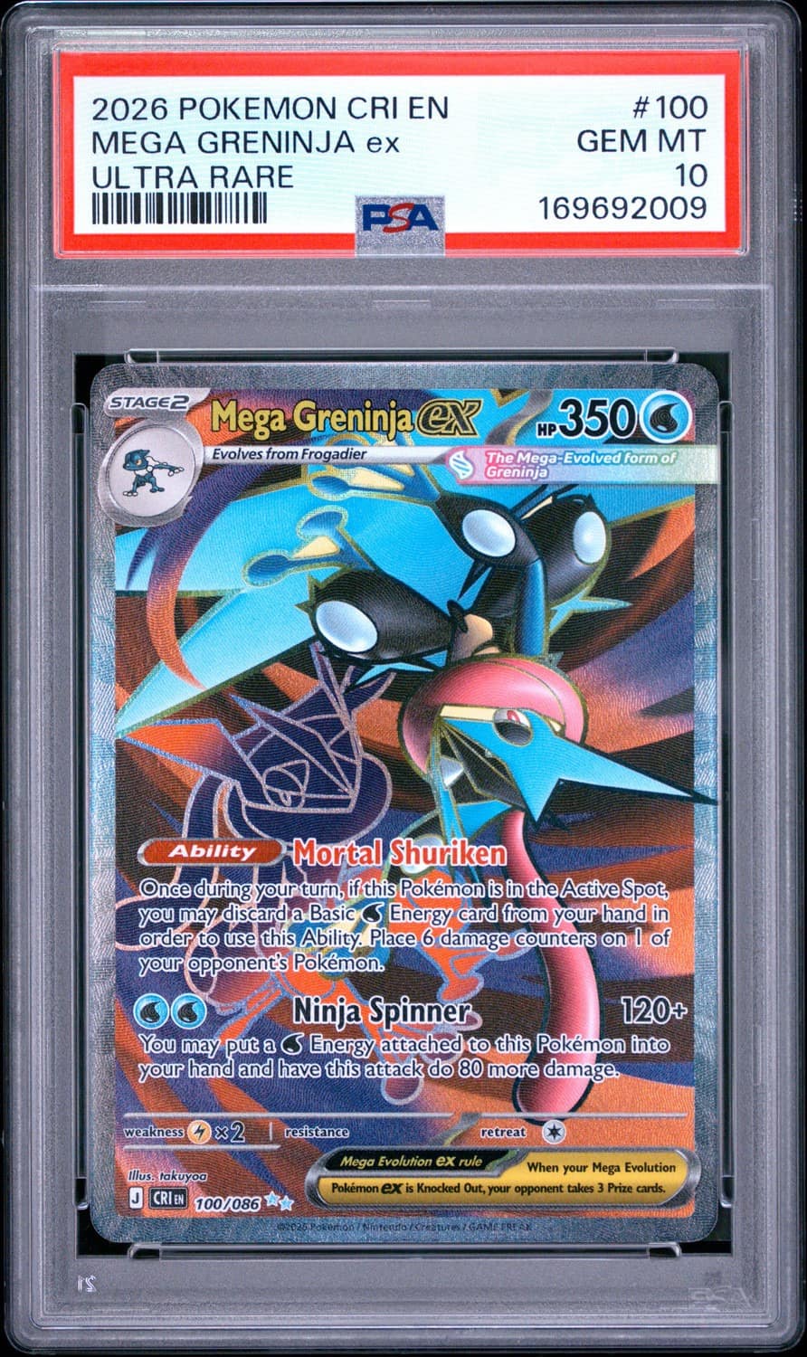 Mega Greninja Ex