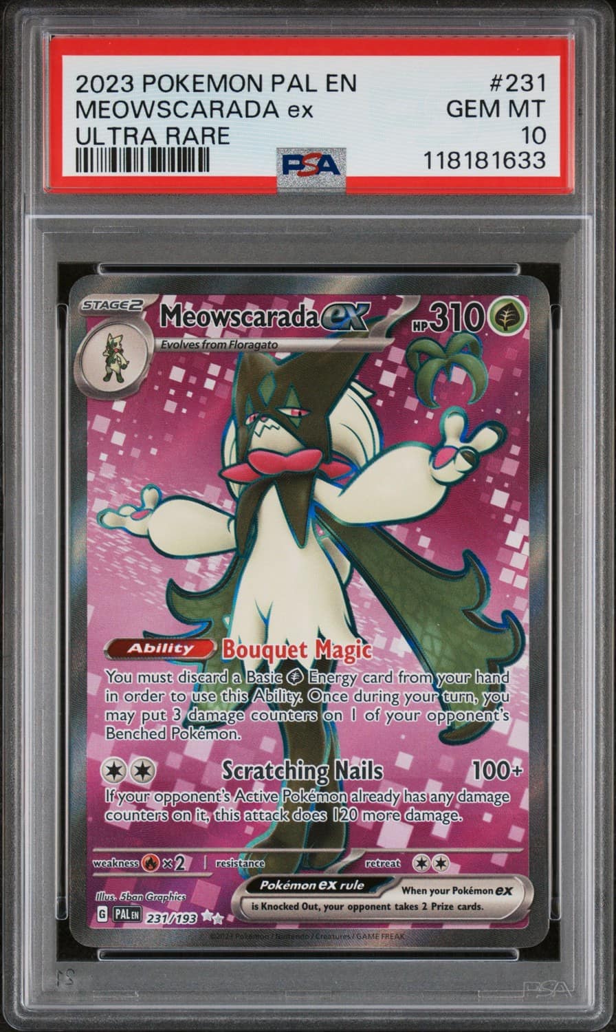 Meowscarada Ex