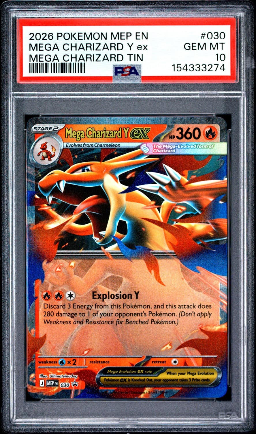 Mega Charizard Y Ex