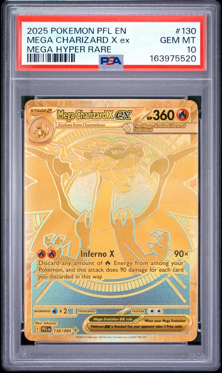 Mega Charizard X Ex
