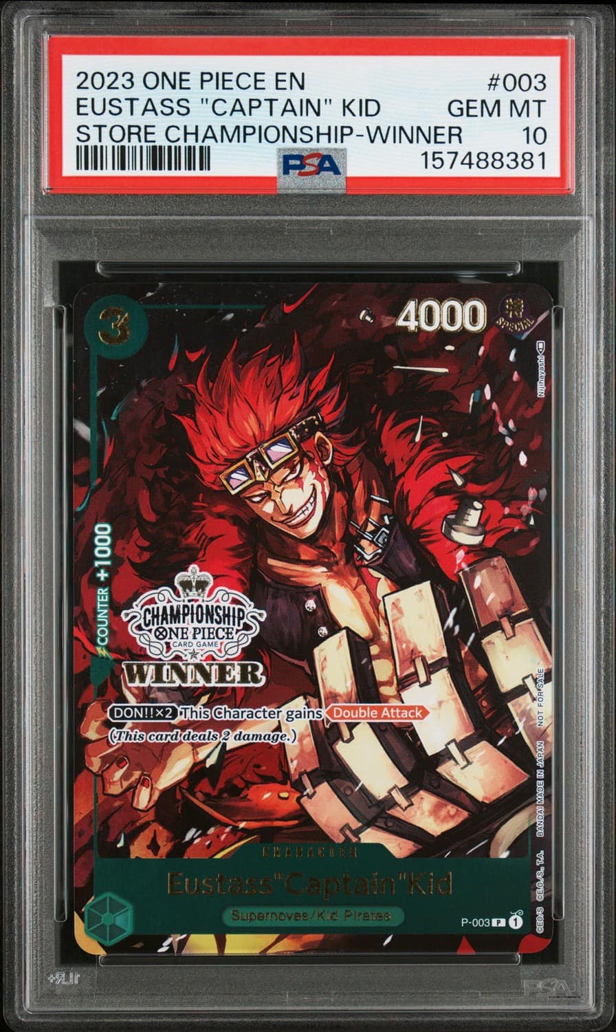Eustass "captain" Kid