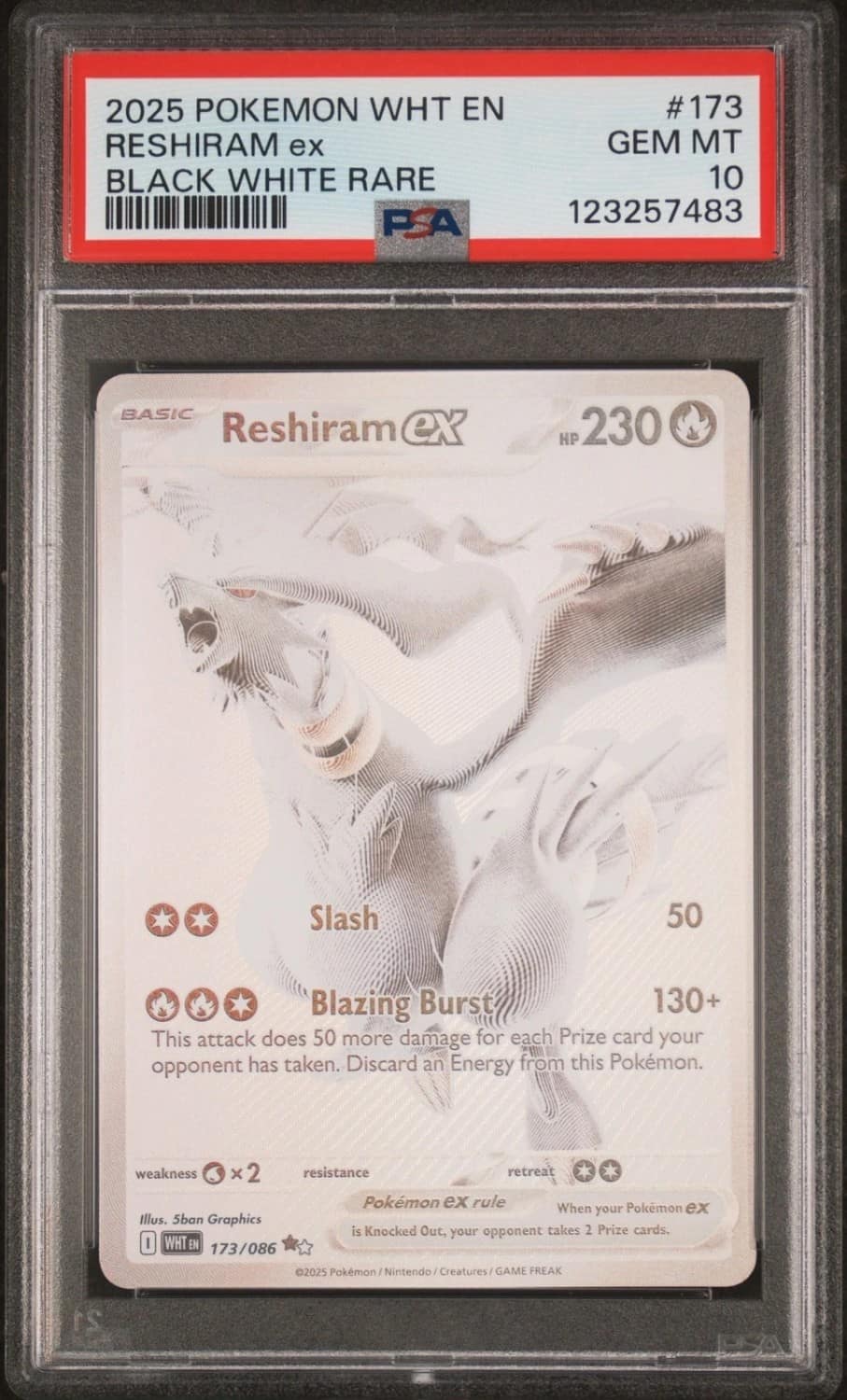 Reshiram Ex