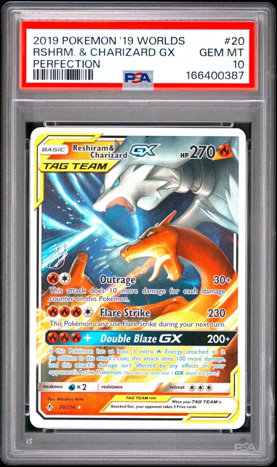 Reshiram & Charizard Gx