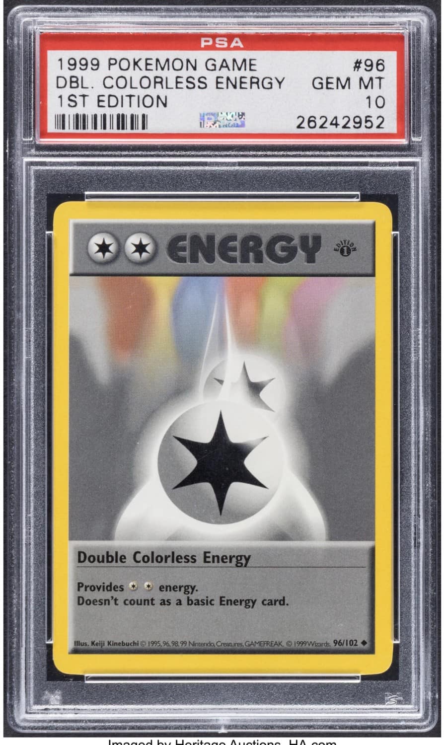 Double Colorless Energy