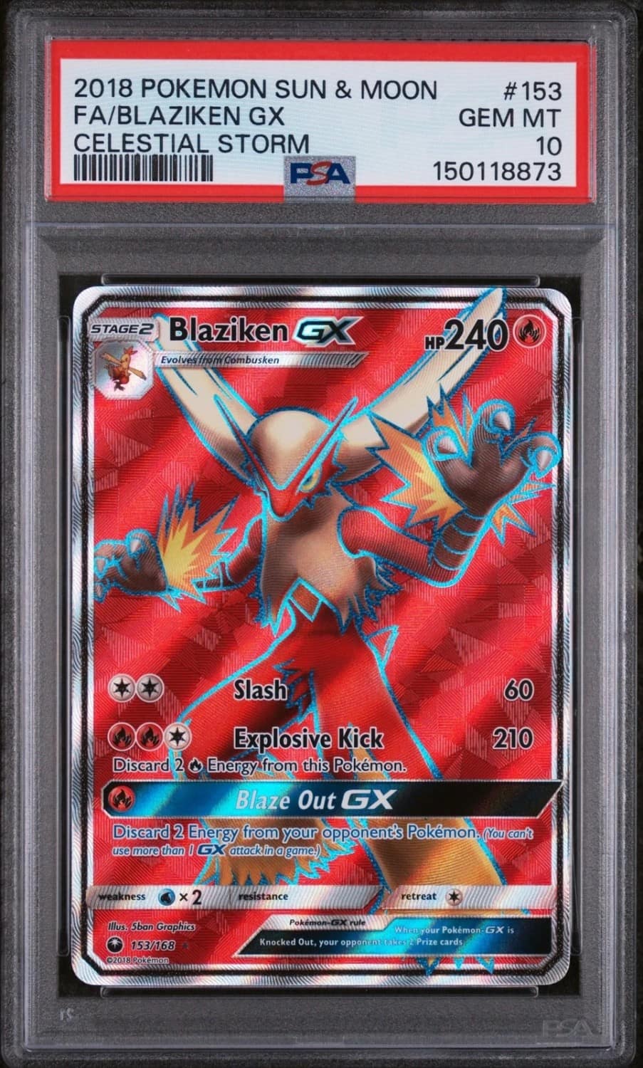 Blaziken Gx