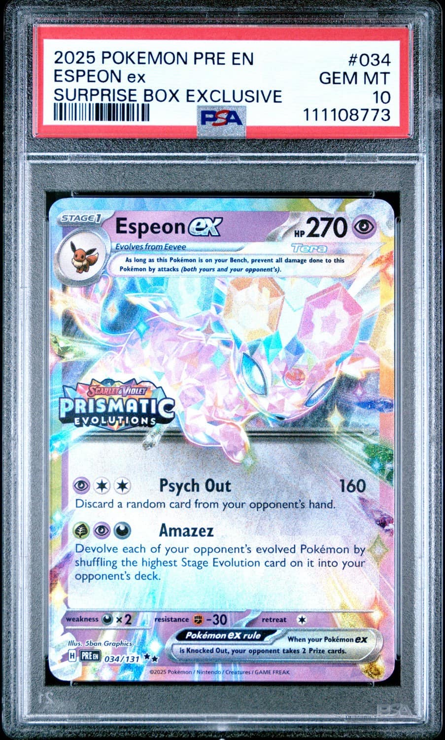 Espeon Ex