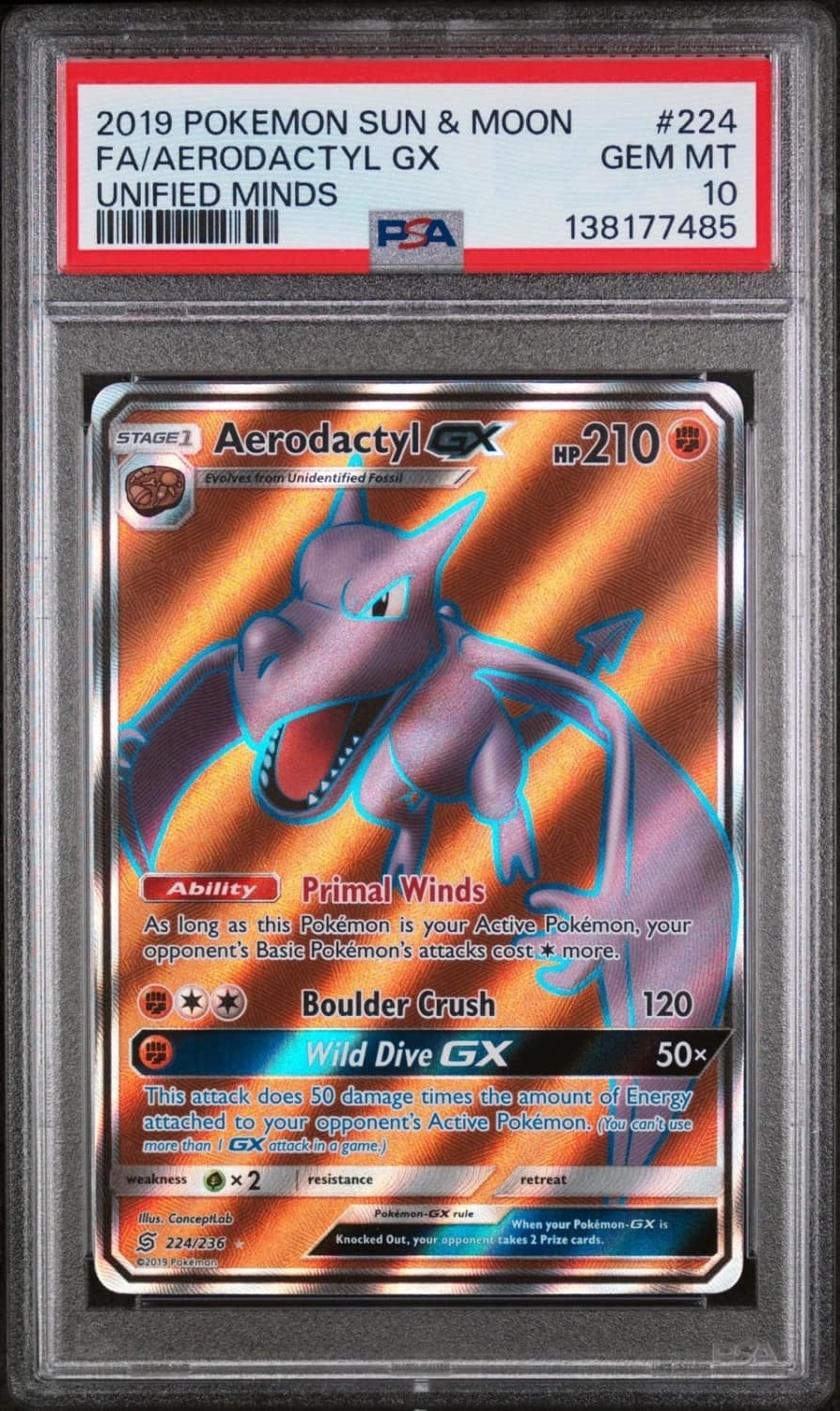 Aerodactyl Gx