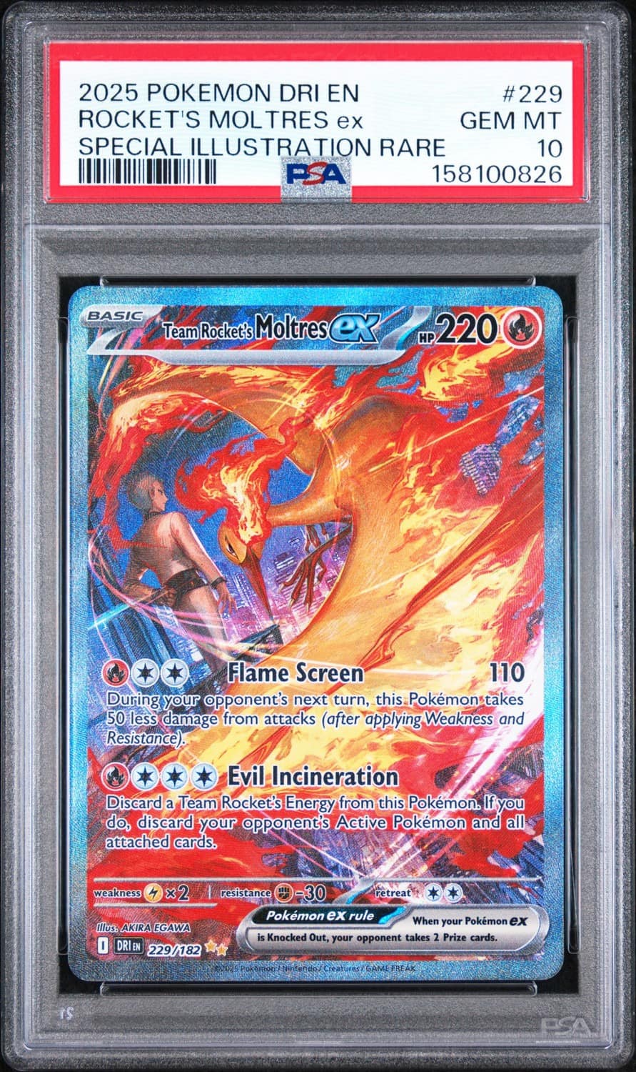 Rocket'S Moltres Ex