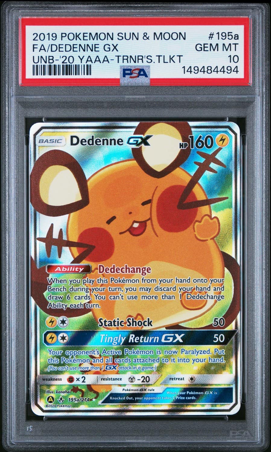 Dedenne Gx