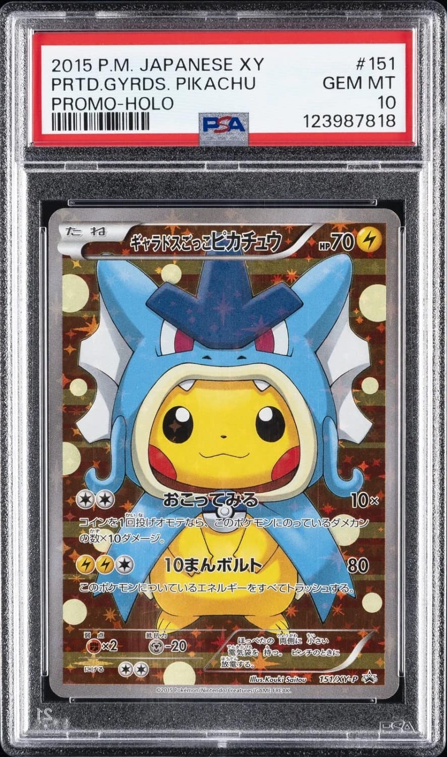 Pretend Gyarados Pikachu