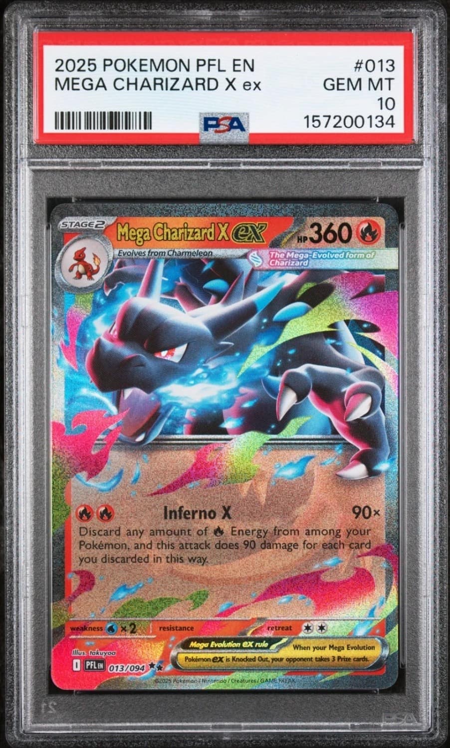Mega Charizard X Ex