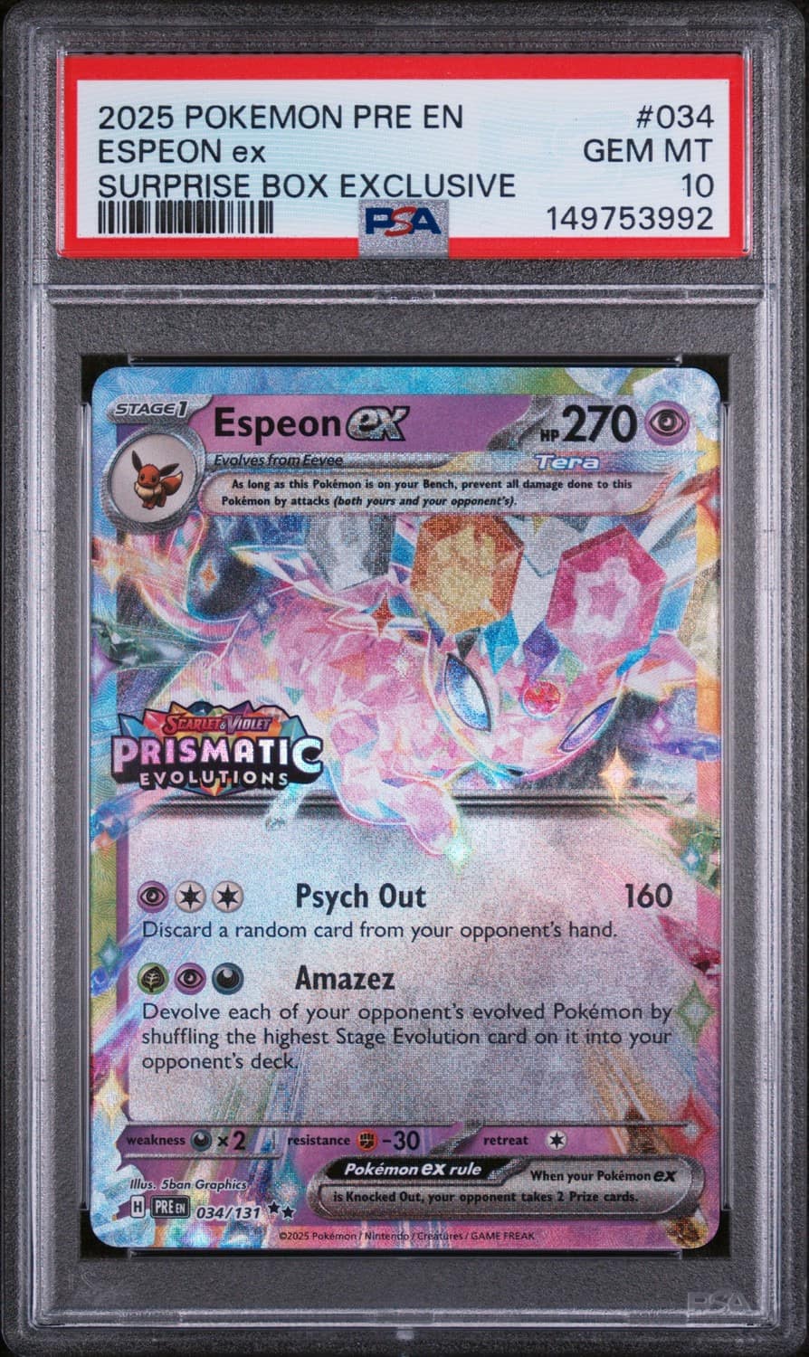 Espeon Ex