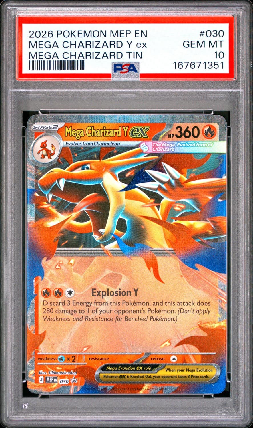Mega Charizard Y Ex