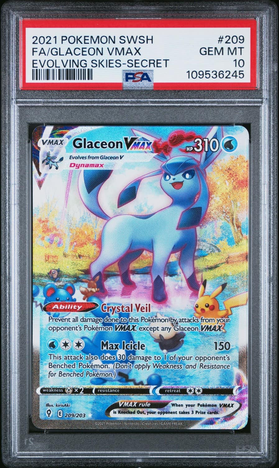 Glaceon Vmax