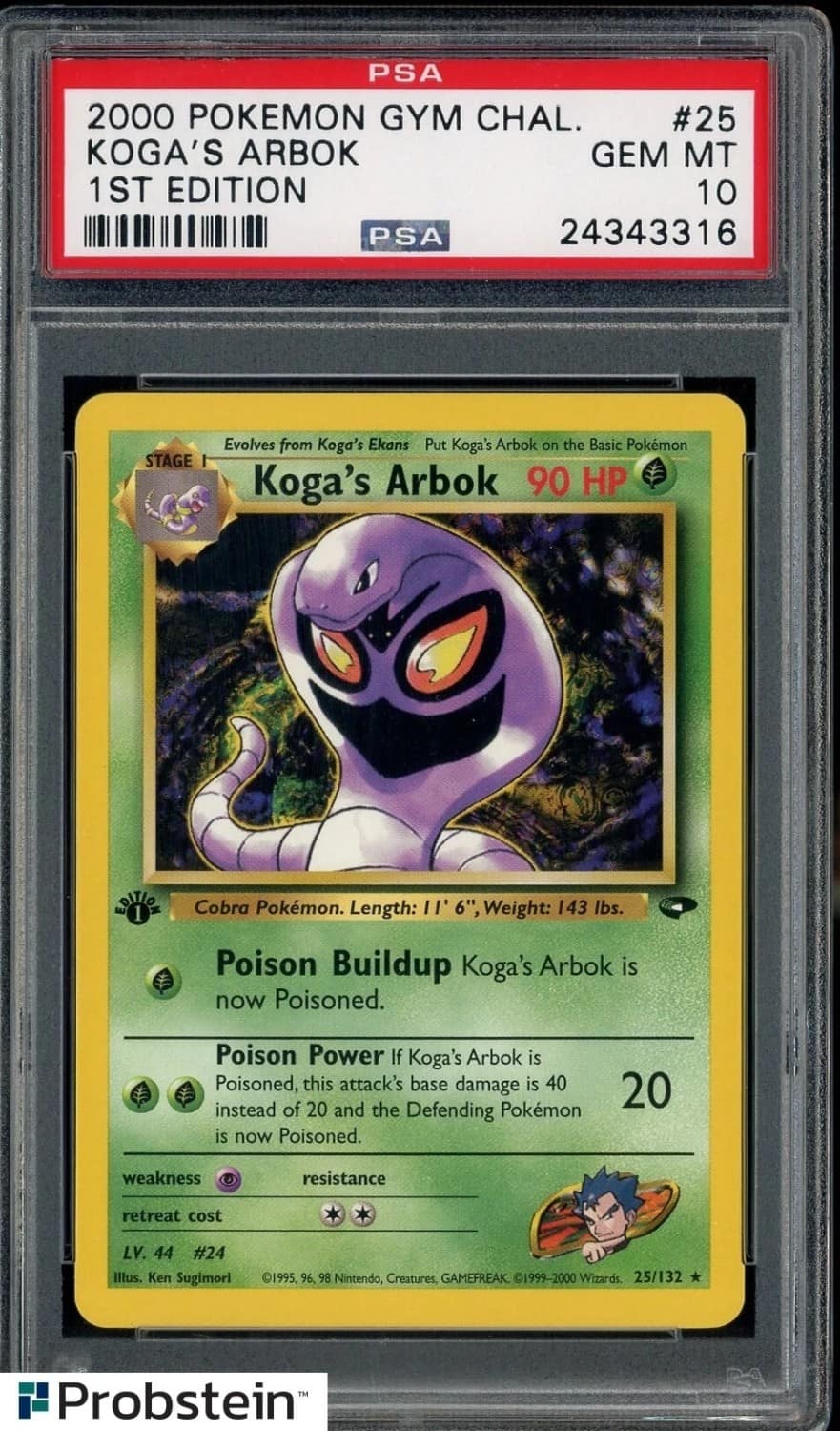 Koga'S Arbok