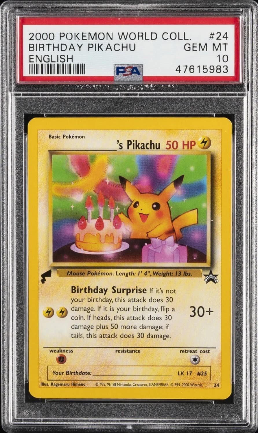 Birthday Pikachu