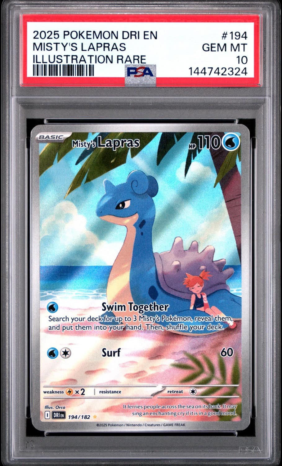 Misty'S Lapras