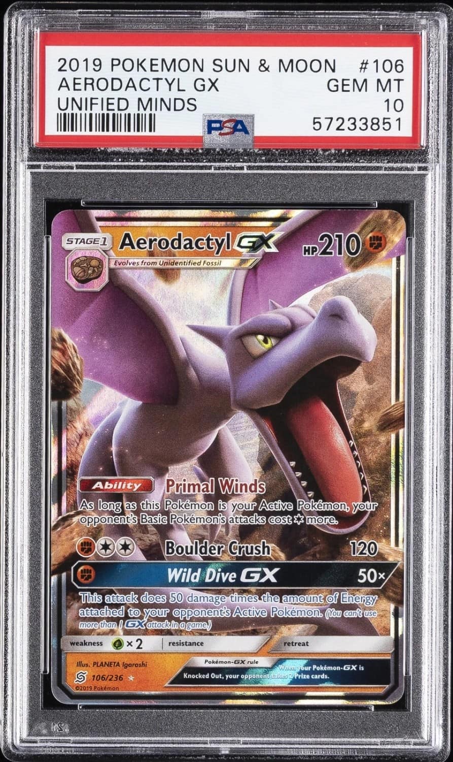 Aerodactyl Gx