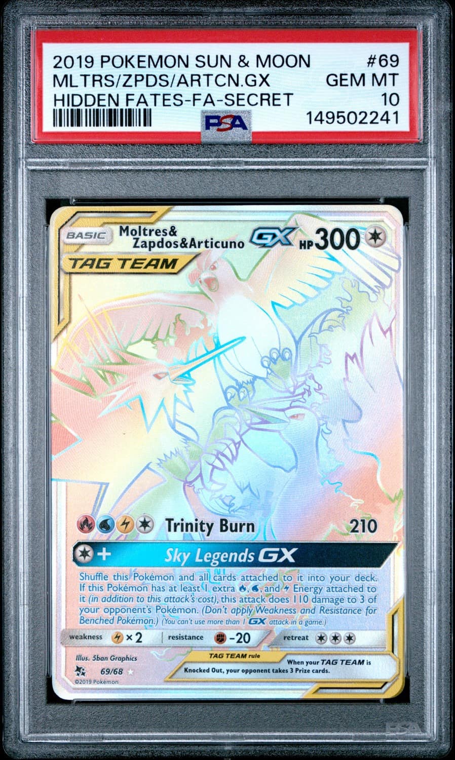 Moltres & Zapdos & Articuno Gx