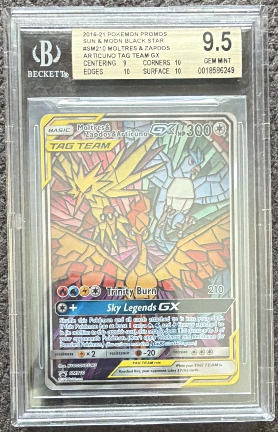 Moltres & Zapdos & Articuno Gx