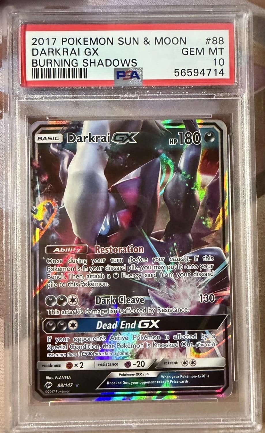Darkrai Gx