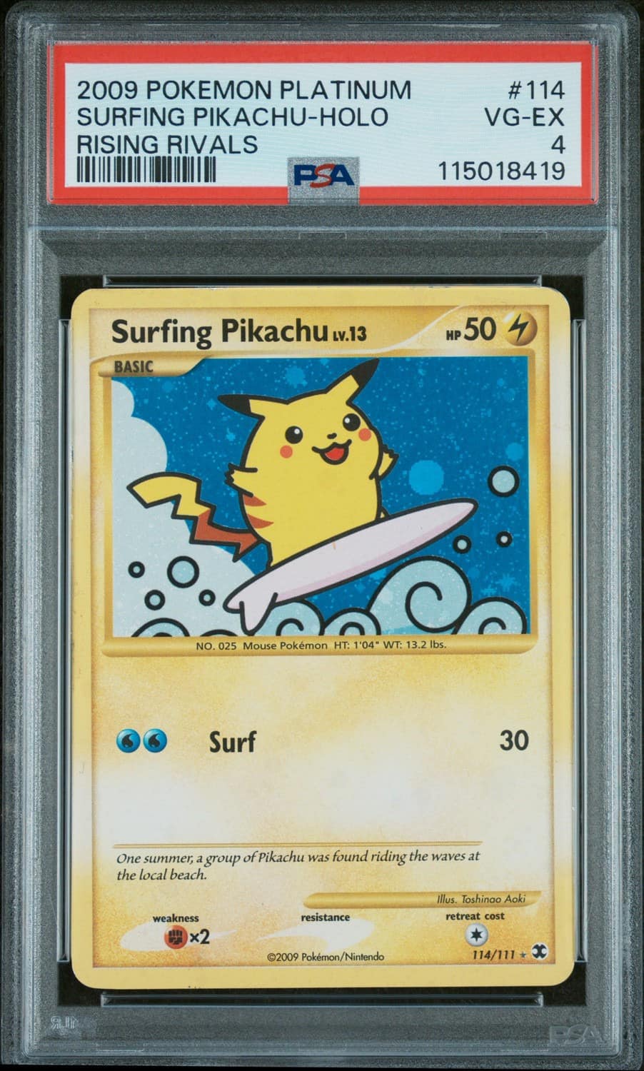 Surfing Pikachu