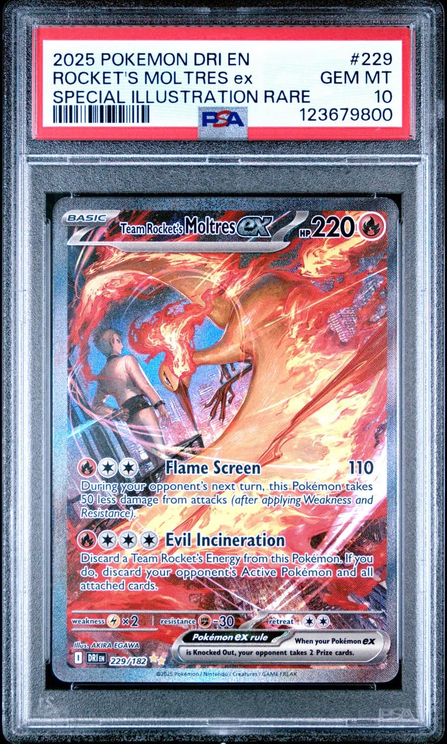 Rocket'S Moltres Ex
