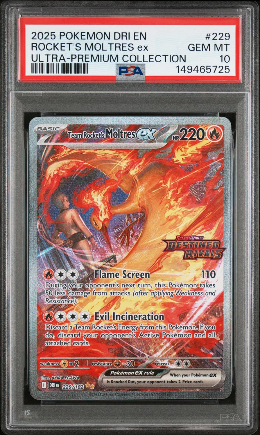 Rocket'S Moltres Ex