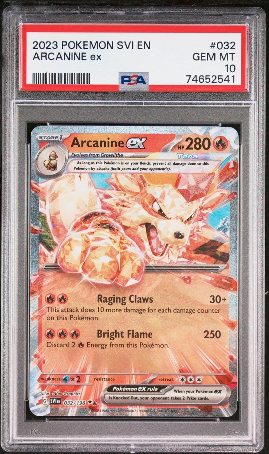 Arcanine Ex