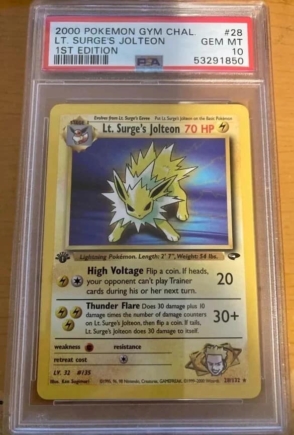 Lt. Surge'S Jolteon