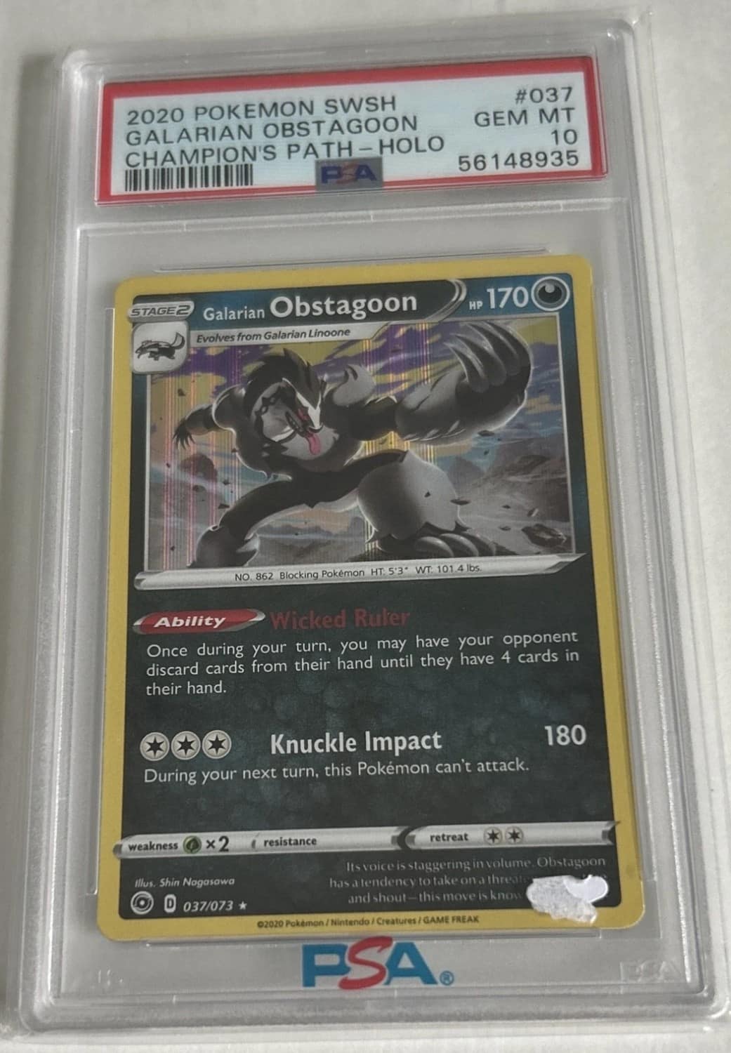 Galarian Obstagoon