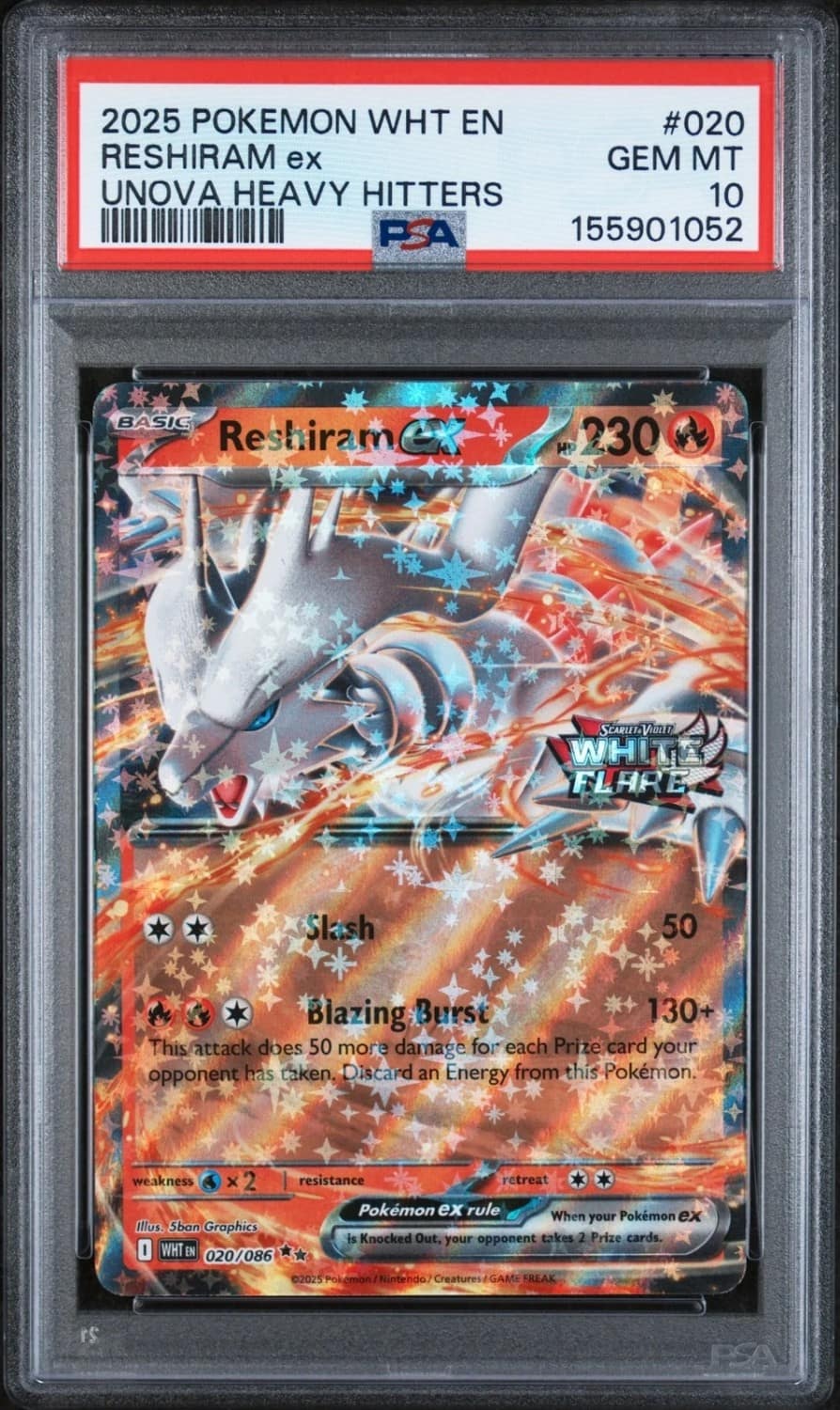 Reshiram Ex