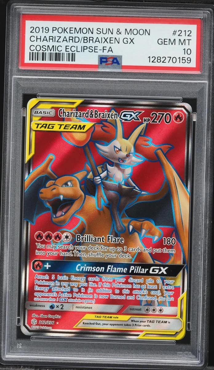 Charizard/braixen Gx
