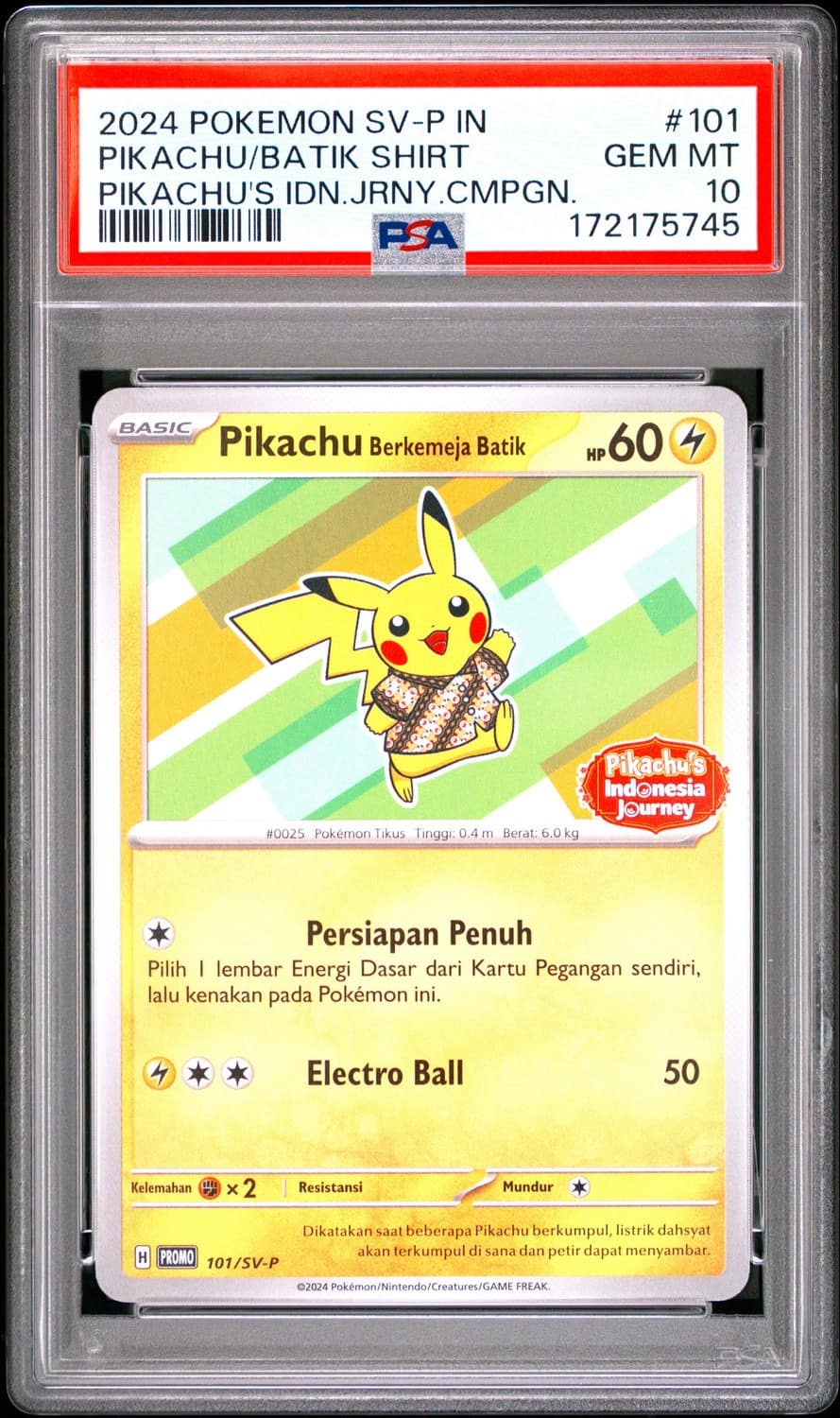 Pikachu/batik Shirt