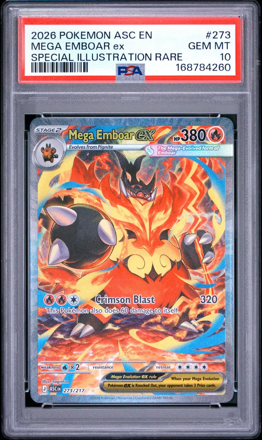 Mega Emboar Ex