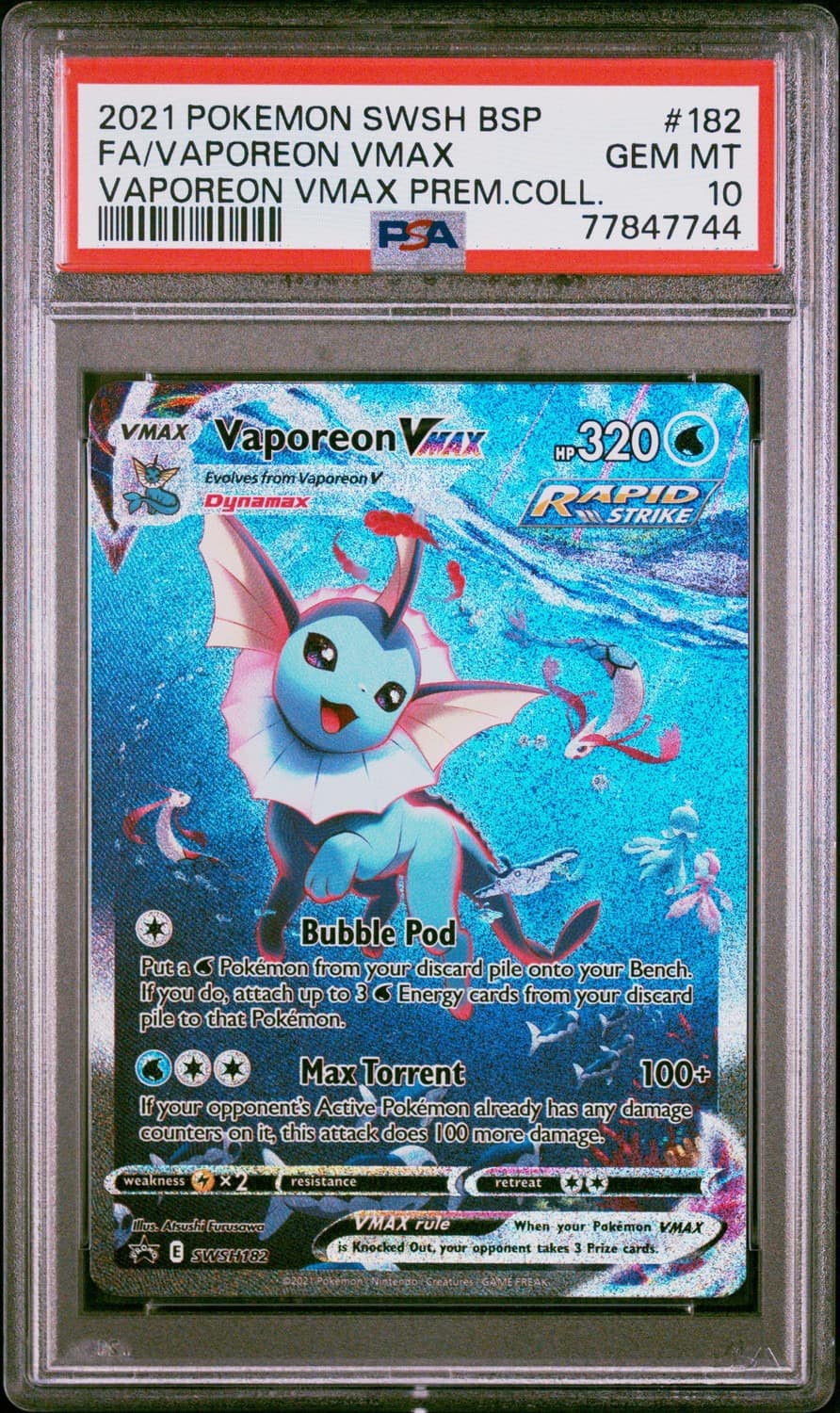 Vaporeon Vmax