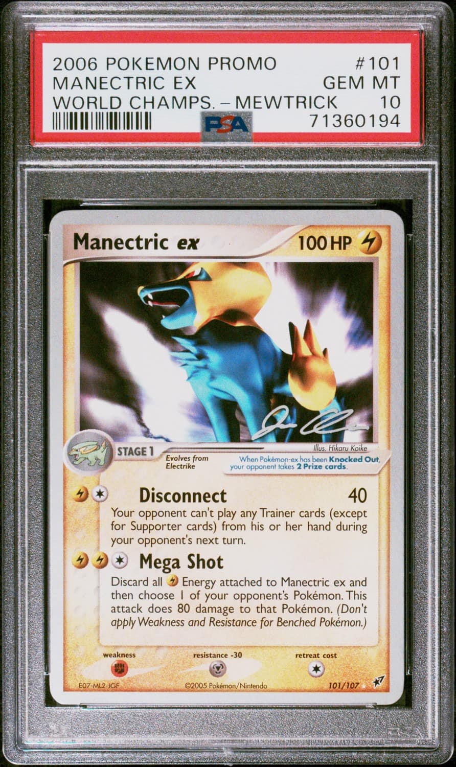 Manectric Ex