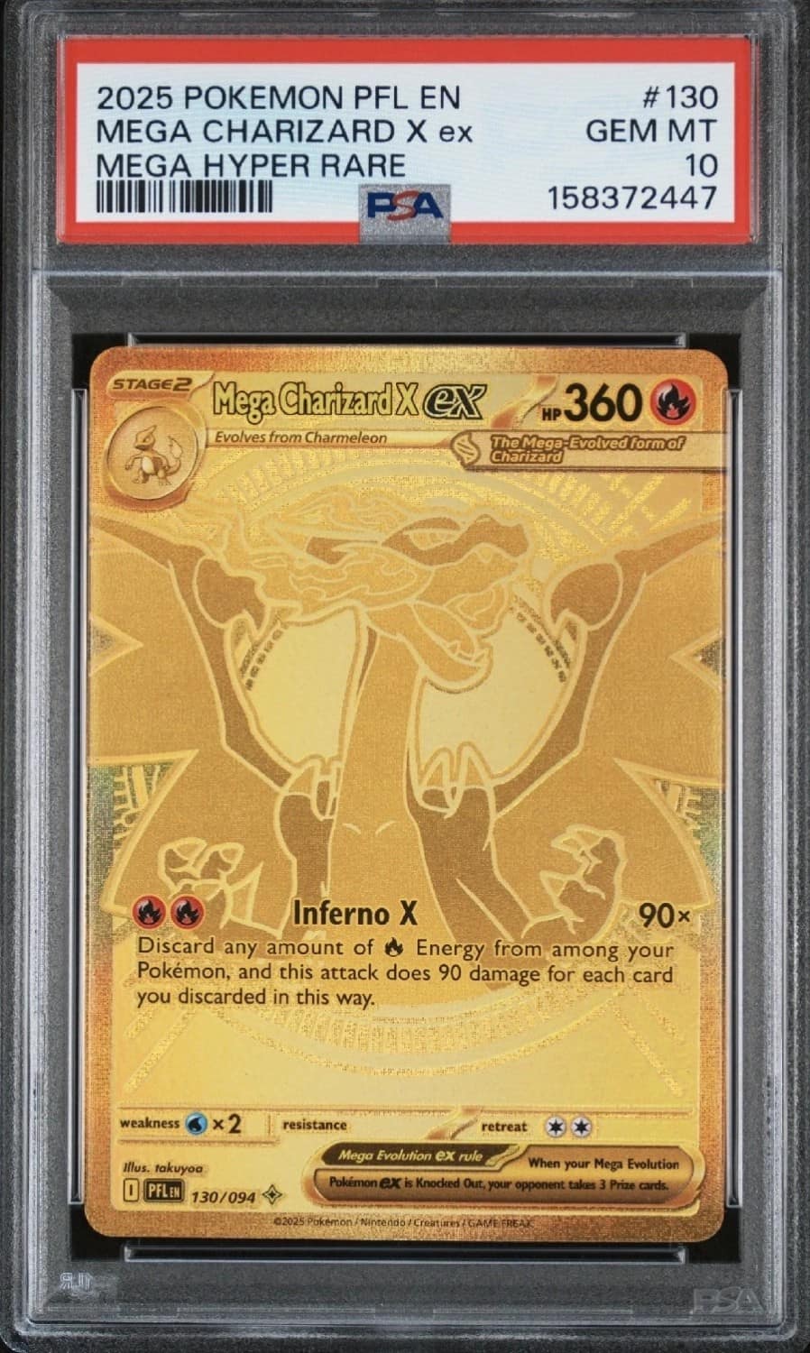 Mega Charizard X Ex
