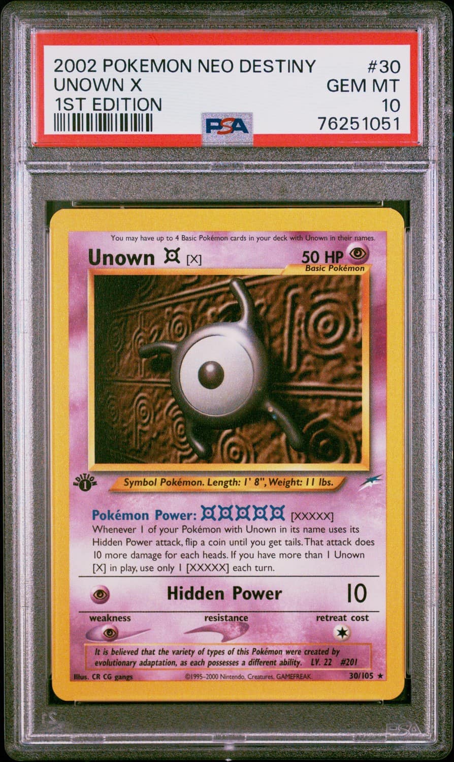 Unown X