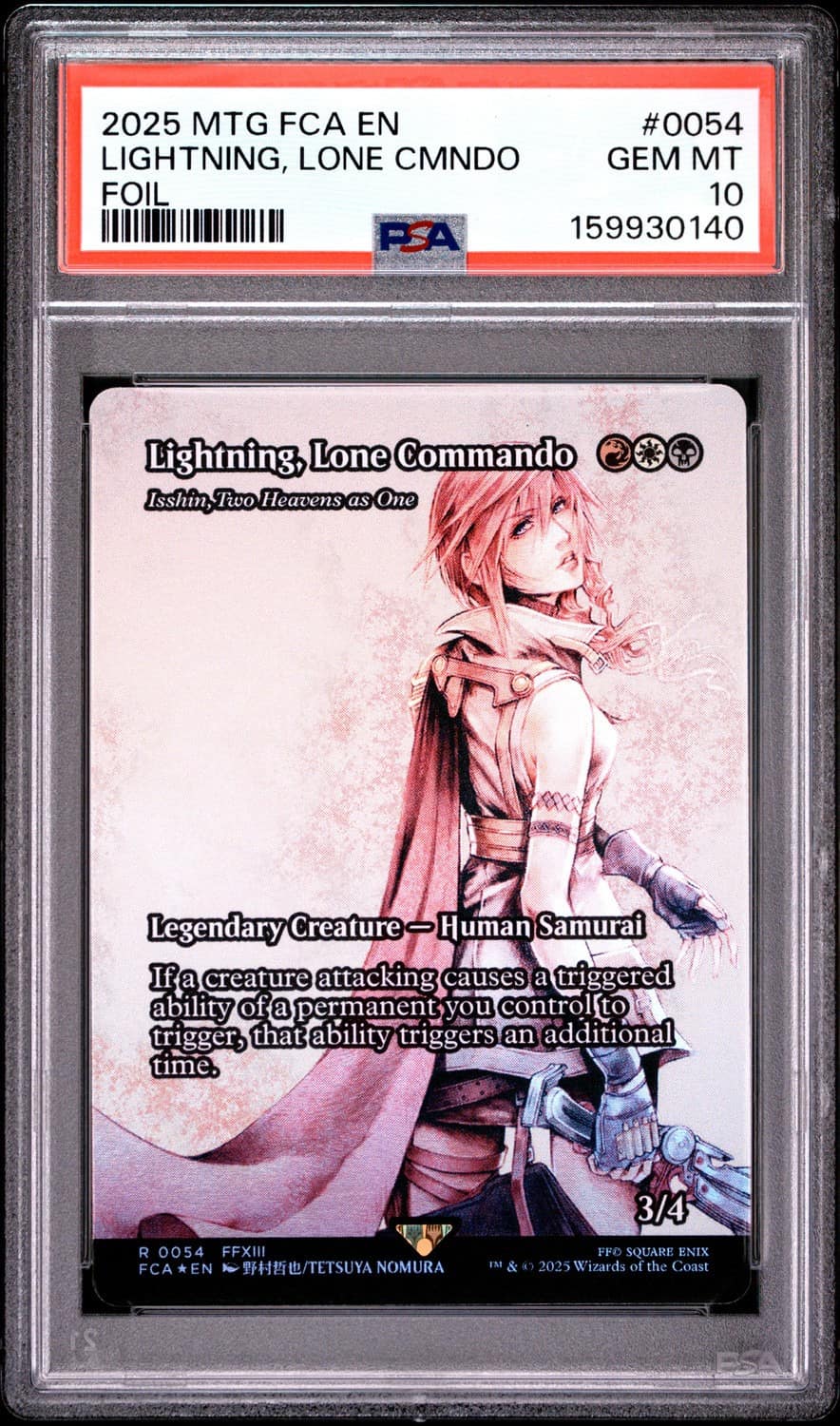 Lightning, Lone Cmndo