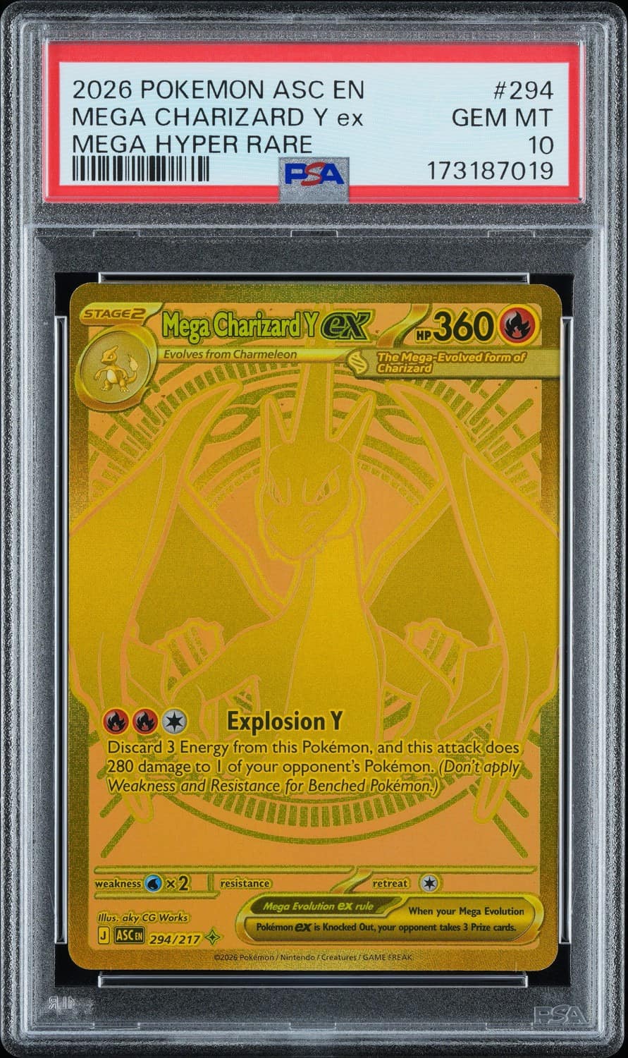 Mega Charizard Y Ex